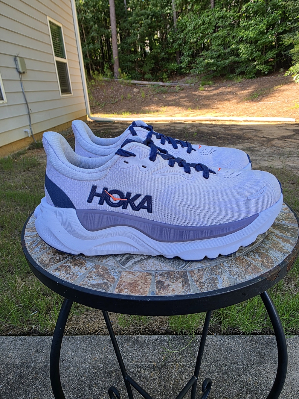 Hoka Arahi 8 1168691 Starlight Glow Running Shoes Women Size 6.5 B Worn 2x